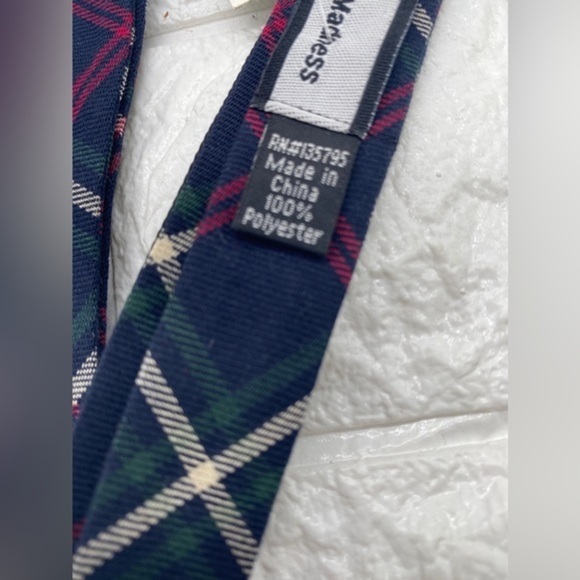 Skinny Tie Madness - Men’s Bow Tie Blue Multicolor SKM2513 - Picture 5 of 8